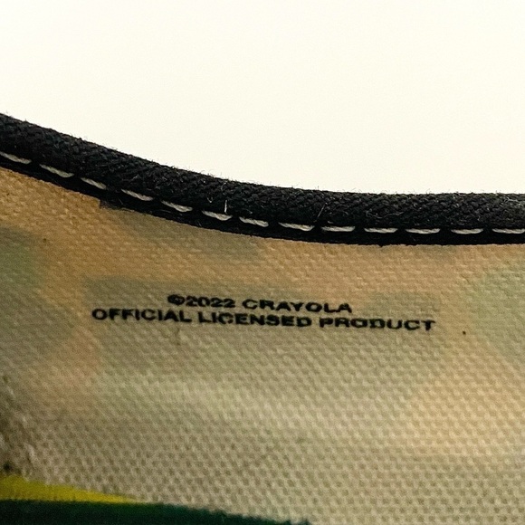 Van’s x Crayola Authentic Van Doren AOP Graphic Print Skate Shoe Womens Size 9.5 - Picture 15 of 15